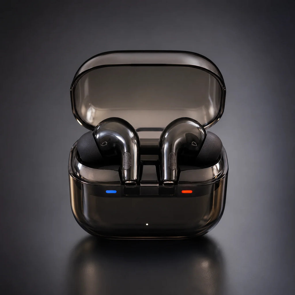 Buds Pro 3 Wireless Earbuds – Transparent Charging Case