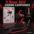 Gaming Earphones with Detachable Mic – Type-C & 3.5mm AUX